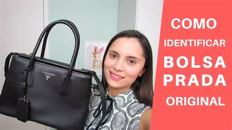 como saber se uma bolsa prada é original|4 formas de detectar un bolso Prada falso .